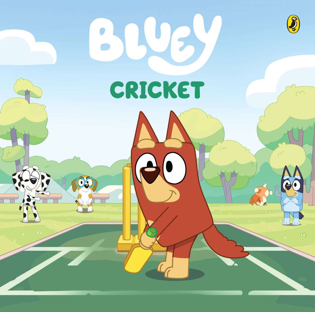 Bluey Cricket Children's Book