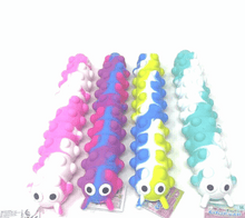 Load image into Gallery viewer, Keycraft Tutti Frutti Caterpillar purple blue Sensory