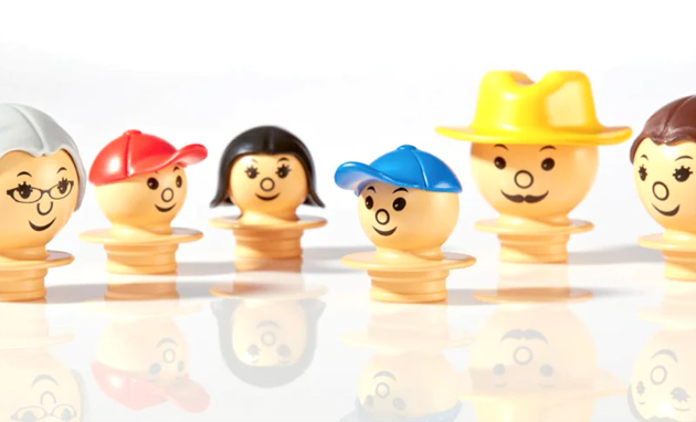 Plasticant Mobilo Mixed Figures Light ( 6Pc) Mobilo