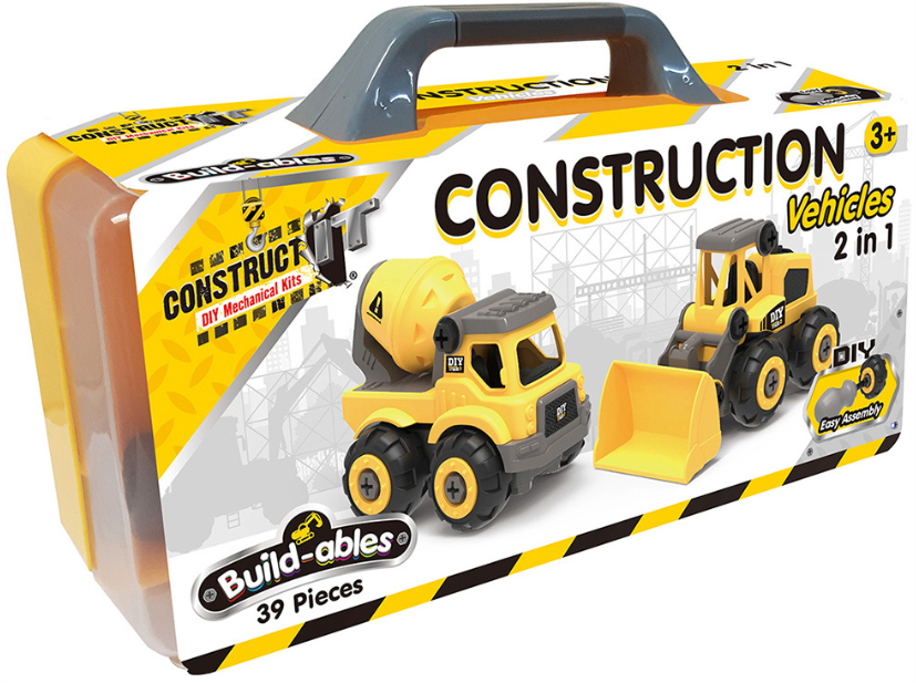 Build-ables 2 in 1 Construction Construction
