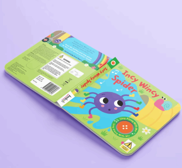 Sing Along Incy Wincy Spider Book Children's Book