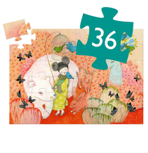 Load image into Gallery viewer, Djeco Kokeishi 36pc Silhouette Puzzle
