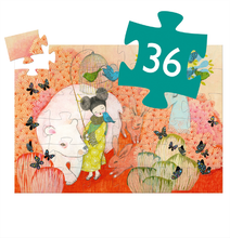 Load image into Gallery viewer, Djeco Kokeishi 36pc Silhouette Puzzle Puzzle