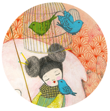 Load image into Gallery viewer, Djeco Kokeishi 36pc Silhouette Puzzle Puzzle