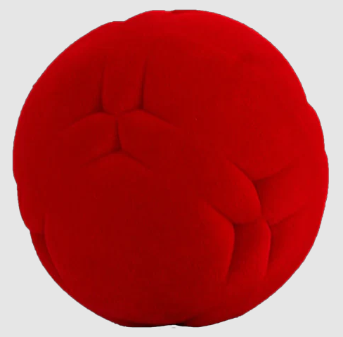 Rubbabu Sensory Ball Assorted Red Lunar Module Baby