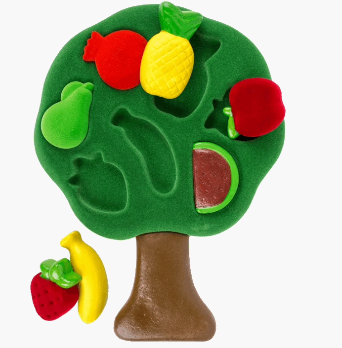 Rubbabu Shape Sorter Fruits Shape Sorter