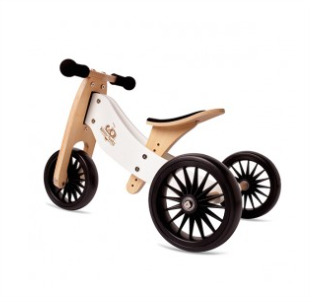 Kinderfeets Tiny Tots Plus Collection White Ride On