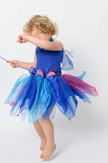 Dress Up - Pixie Fairy Dress Large Blue Dress Up