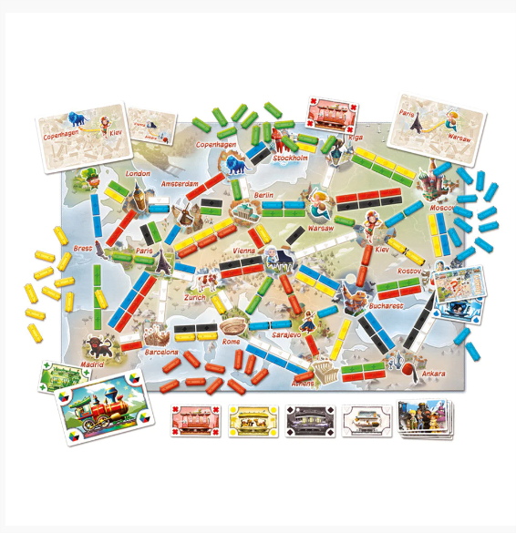 Ticket To Ride Europe First Journey Game