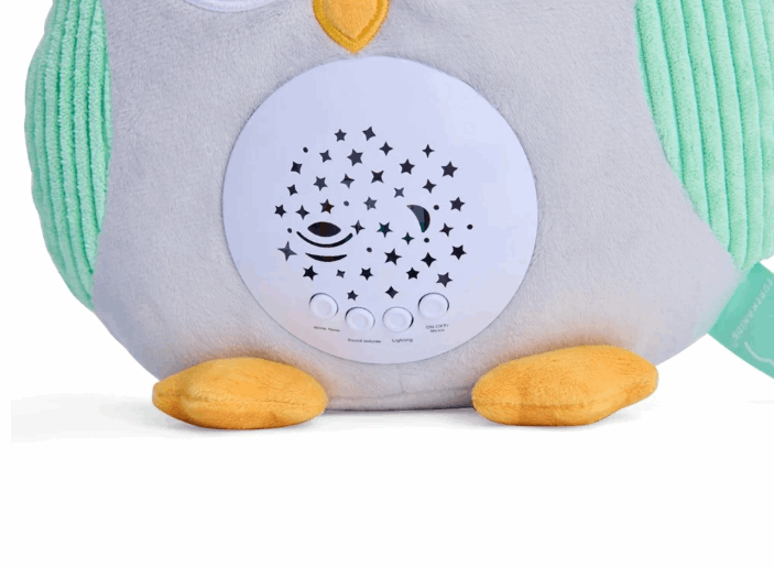 EurekaKids Musical Owl Baby Activity Toys