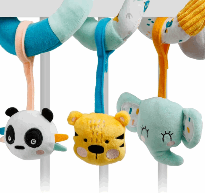EurekaKids CuCu Spiral Baby Activity Toys
