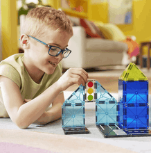 Load image into Gallery viewer, Magna Tiles Police Patrol 20pc magnetic tiles