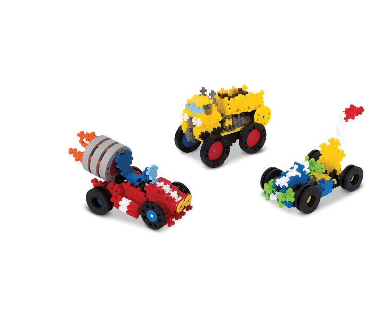 Plus-Plus Learn To Build Vehicles Super Set 822pc Construction Toy