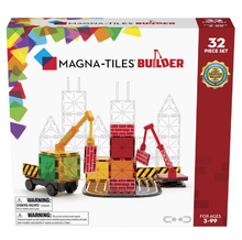 Load image into Gallery viewer, Magna Tiles Builder 32pc Set Construction