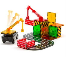 Load image into Gallery viewer, Magna Tiles Builder 32pc Set Construction