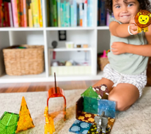 Load image into Gallery viewer, Magna Tiles Safari Animals 25pc Set Construction