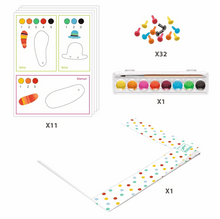 Load image into Gallery viewer, Djeco Fox Family Painting Set Art and Craft