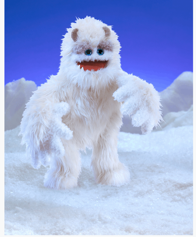 Folkmanis Yeti Puppet hand puppet