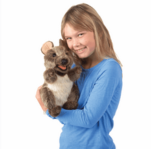Load image into Gallery viewer, Folkmanis Quokka Puppet hand puppet