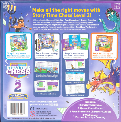 Story Time Chess Level 2 Strategy Expansion Board Games