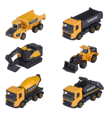 Majorette VOLVO Construction Vehicles