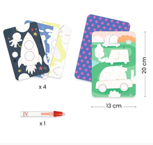 Load image into Gallery viewer, Djeco On The Road Water Colouring