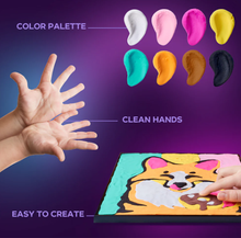 Load image into Gallery viewer, Okto Fox Colouring with Clay Set 29cm x 29cm Art & Craft Kits