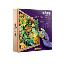 Load image into Gallery viewer, Okto Wood & Craft DIY Succulents Energy 21cm x 21cm Art & Craft Kits