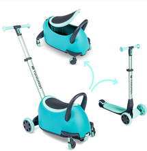 Load image into Gallery viewer, Yvolution Glida Luna 5 in 1 Scooter & Ride On