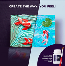 Load image into Gallery viewer, Okto Sensory Art Creative Set Koi Carps 30cm x 40cm Art & Craft Kits