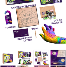 Load image into Gallery viewer, Okto Sensory Art: Panda Coloring With Clay Set 29cm X 29cm Art & Craft Kits