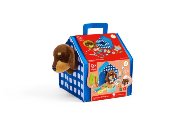 Hape Puppy Care Clinic Vet Set