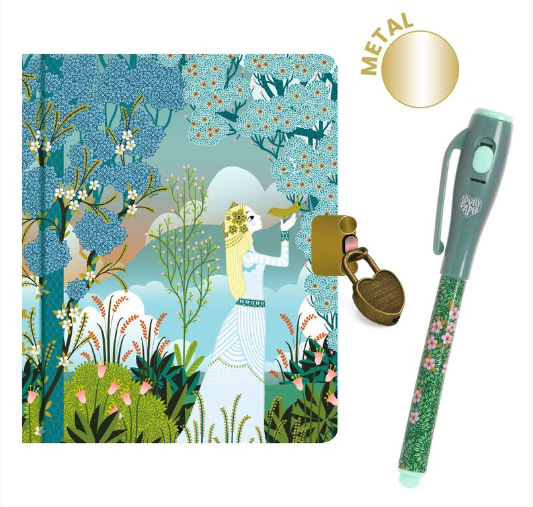 Djeco Charlotte Secret Notebook Art & Craft