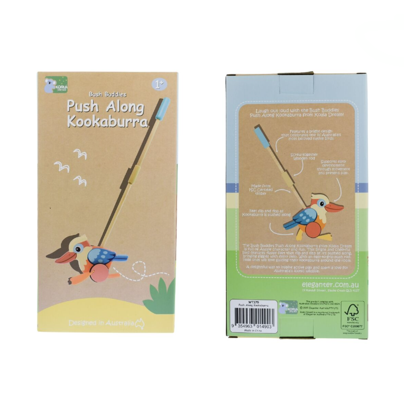 Kaper Kidz Push Along Kookaburra