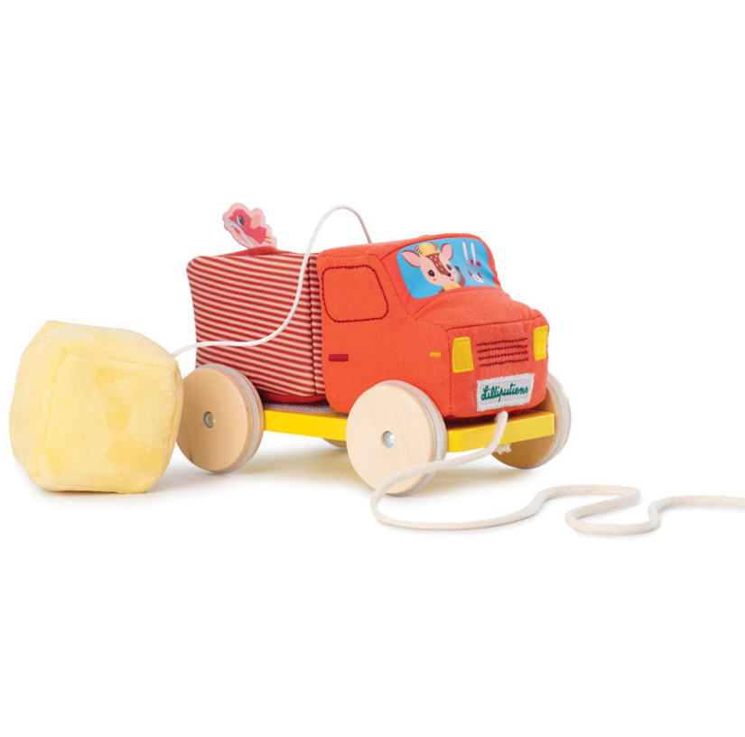 Lilliputiens Pull Along Dump Truck