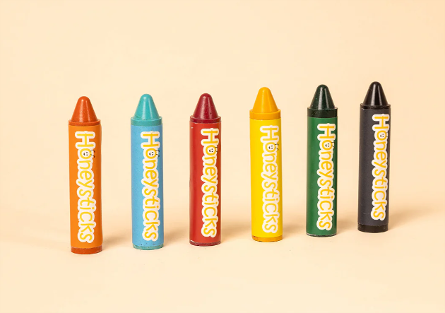 Honey Sticks Super Jumbo Crayons 6pk Art & Craft