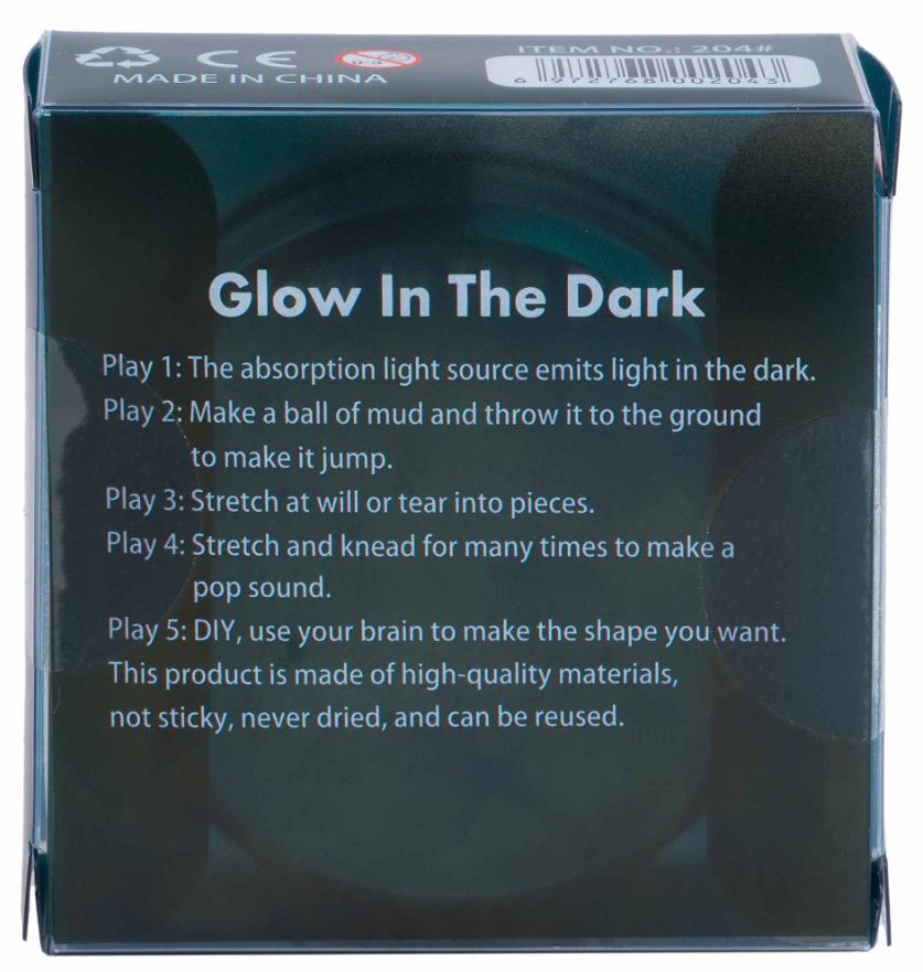 Heebie Jeebies Exciting Putty Night Glow