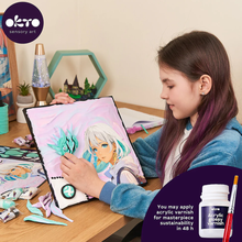 Load image into Gallery viewer, Okto Sensory Art DIY 3D Painting Manga AIR 30x40cm