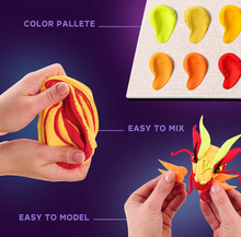 Load image into Gallery viewer, Okto Sensory Art DIY 3D Painting Manga FIRE 30x40cm