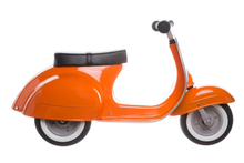 Load image into Gallery viewer, Amboss Toys Primo Classic Ride On Vespa Orange Balance Bike