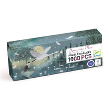 Load image into Gallery viewer, Djeco Hymn To The Moon 1000pc Puzzle