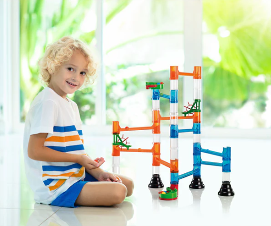 Quercetti Migoga Run Transparent marble run
