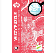 Load image into Gallery viewer, Djeco The Enchanted Tree Find A Wizzy Puzzle 100pc puzzle