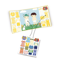 Load image into Gallery viewer, Djeco Clothes Stickers Set