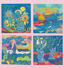 Load image into Gallery viewer, Djeco Inspired By The South Van Gogh Scratch Cards