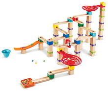 Load image into Gallery viewer, Hape Tricks and Twists Marble Track Construction