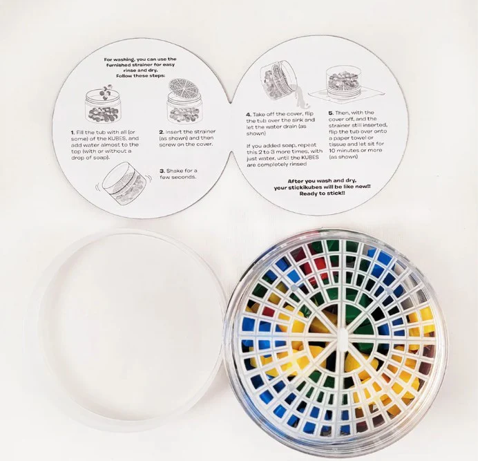 Stickikubes Original Tub 125pc