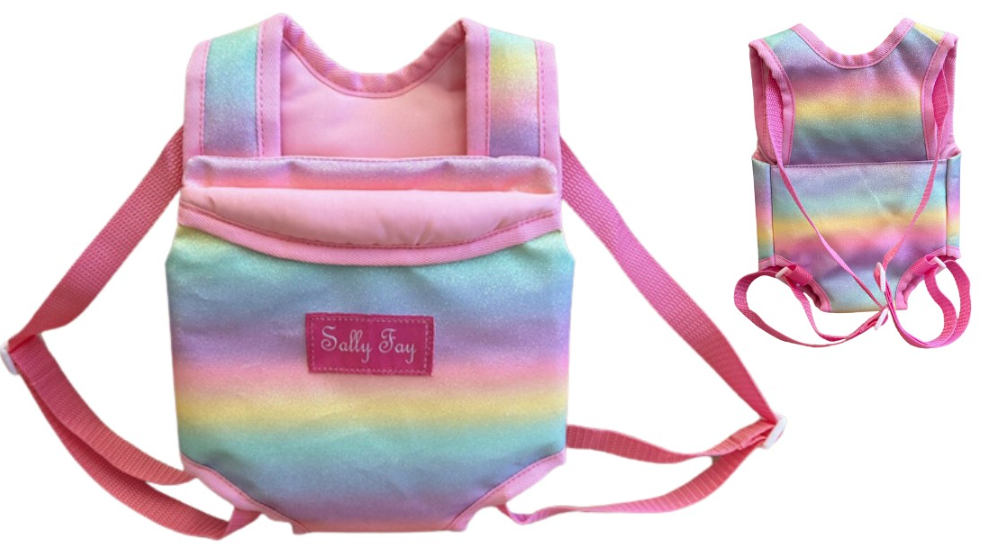 Sally Fay Rainbow Deluxe Doll Carrier