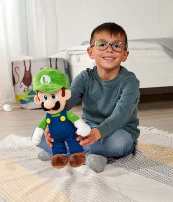 Super Mario Luigi Plush 30cm