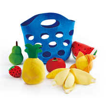 Load image into Gallery viewer, Hape Toddler Fruit Basket Pretend Food Play